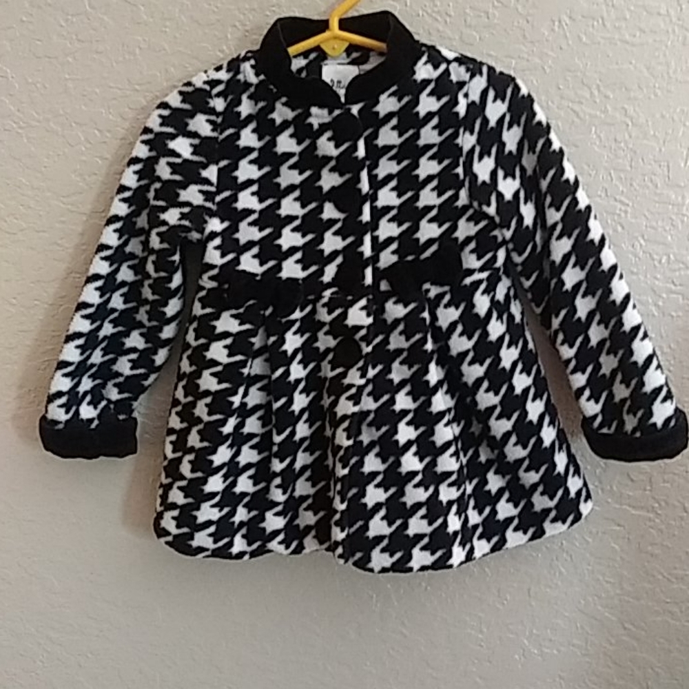 Jillion's Closet  Hounds Tooth Valor Fleece Jacket - Picture 2 of 15